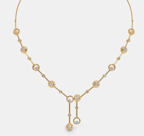 Elegant Cascade Necklace